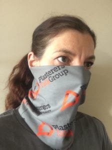 Plasterers' Talk Group Fitted Bandana
